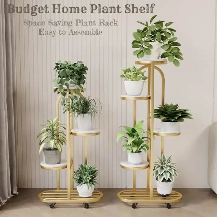 Support de fleurs d'angle pour rangement