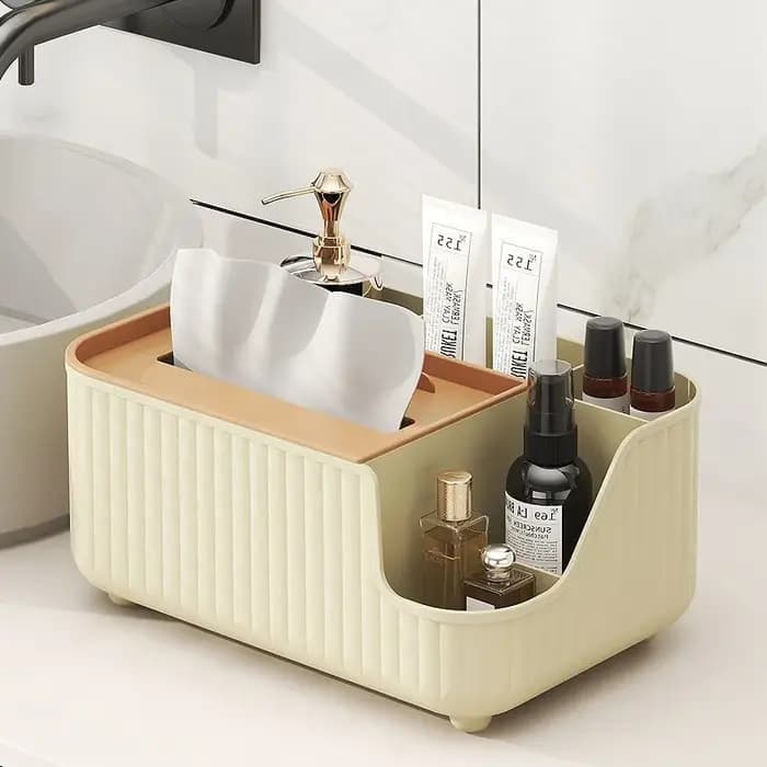 Boîte de rangement multifonctionnelle pour mouchoirs
