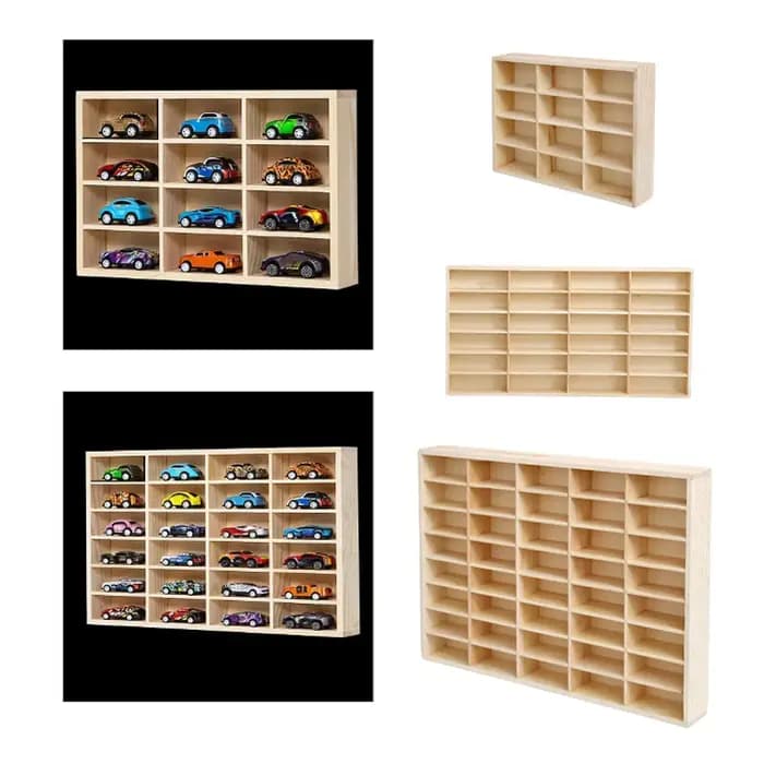 Boîte de séparation de rangement en bois
