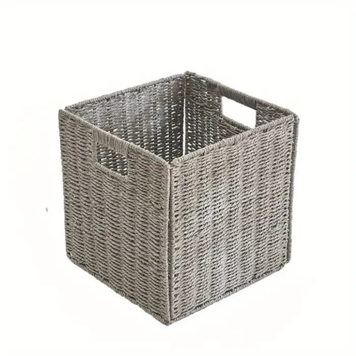 Panier de rangement pliable en forme de cube