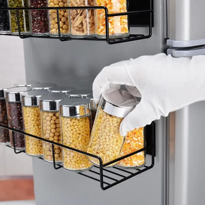 Étagère à épices magnétique T1 pour réfrigérateur