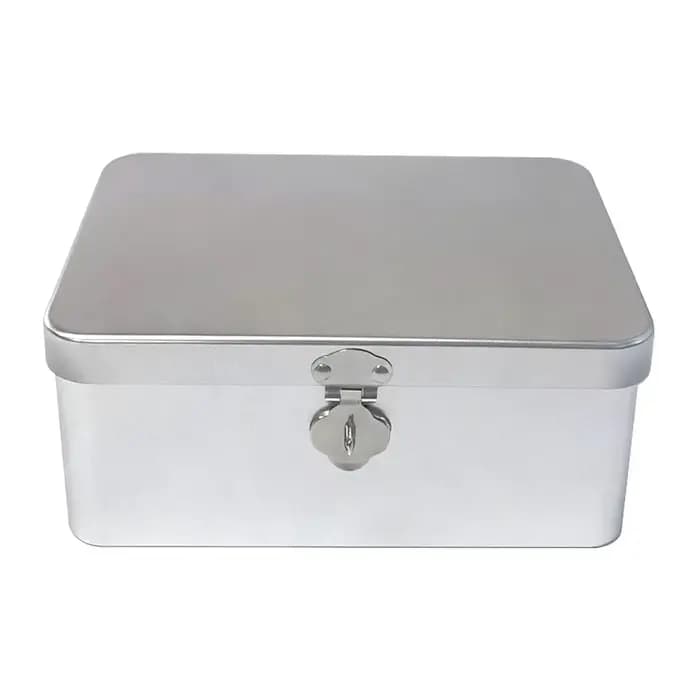 Boîte de rangement de grande taille de style tendance