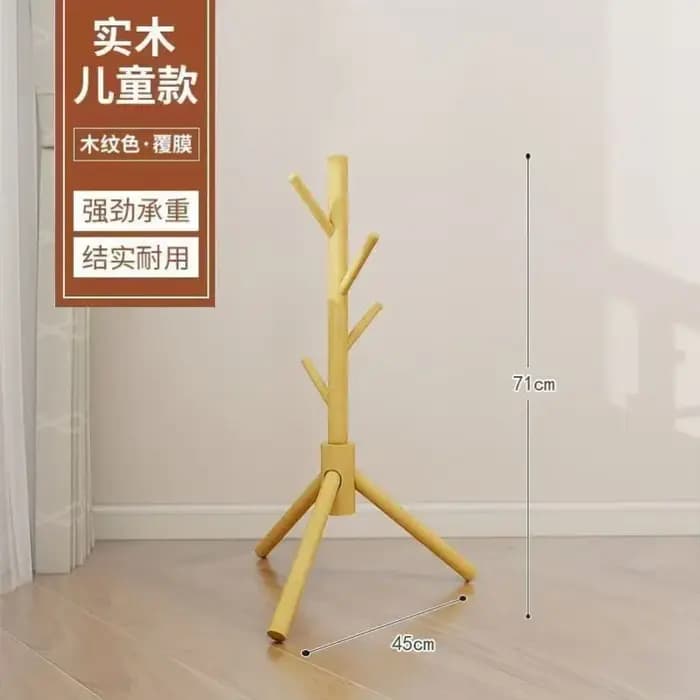 Porte-manteau sur pied portable et économique pour entrée, appartement, hôtel, avec étagères pour en