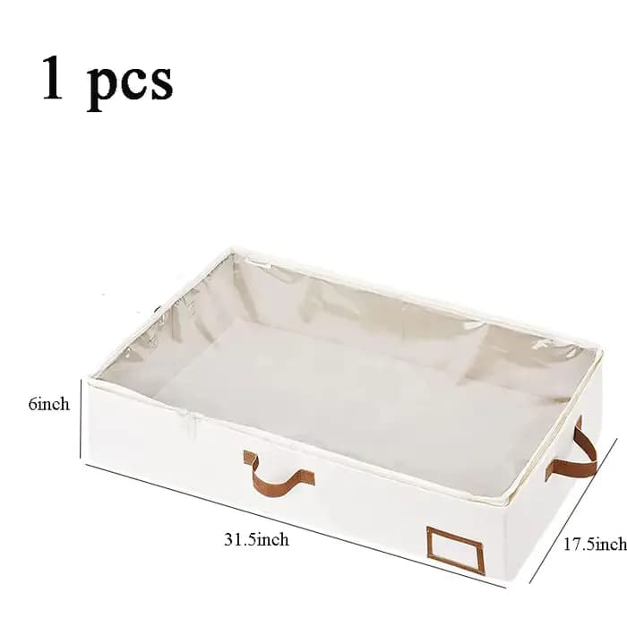 Boîte de rangement pliable sous le lit pour vêtements