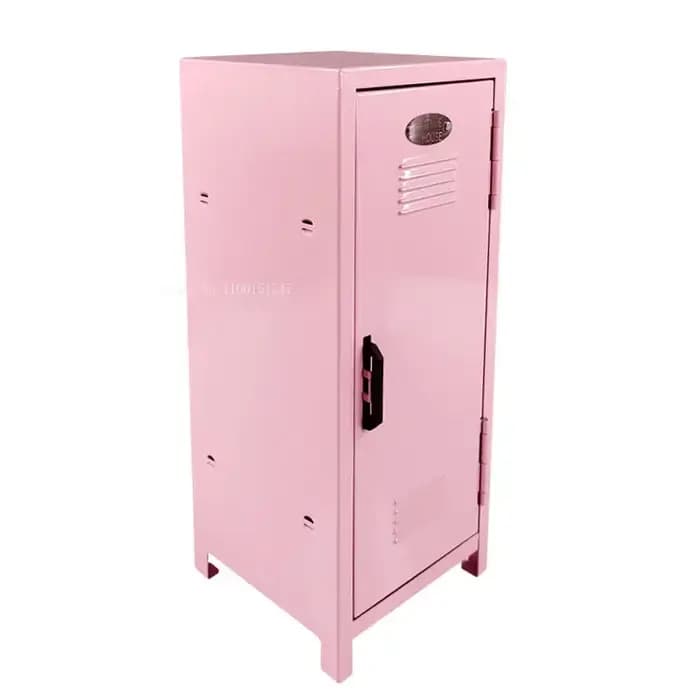 Boîte de rangement en fer pour dortoir, cosmétiques, argent, clés, cartes bancaires et autres petits objets de bureau, mini-armoire de rangement