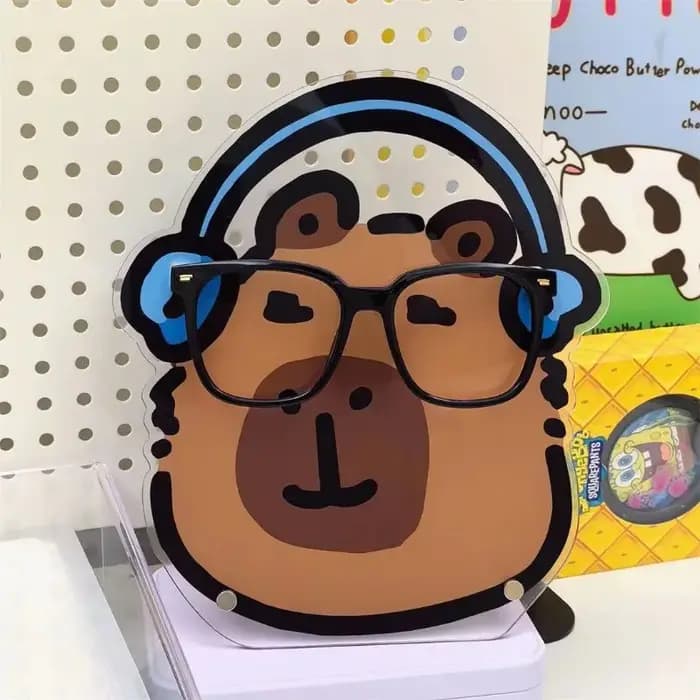 Étagère de rangement pour lunettes de dessin animé