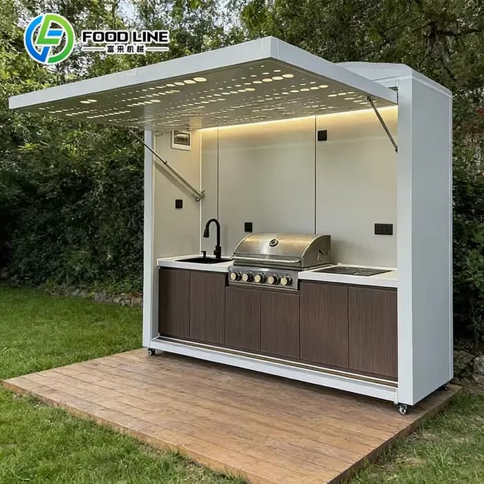 Fabricants d'armoires de cuisine d'extérieur