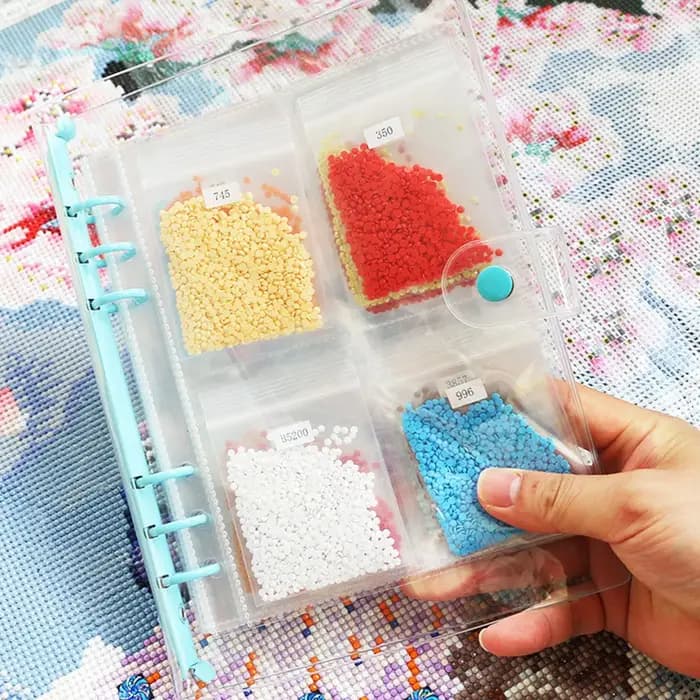 Livre de rangement pour peinture diamant A5