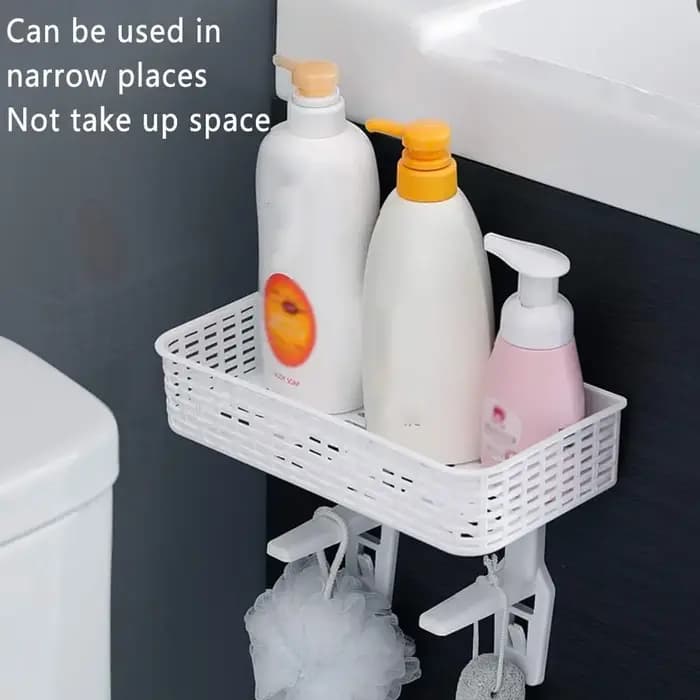 HOAbove-Étagère Murale T1 en Plastique pour Toilette