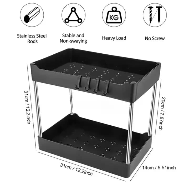 Organisateur de rangement sous évier