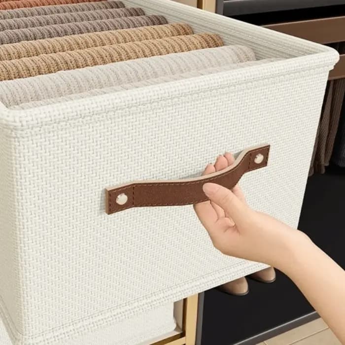 Boîte de rangement en tissu Oxford grande capacité