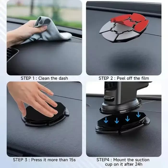 Disque de fixation pour tableau de bord de voiture