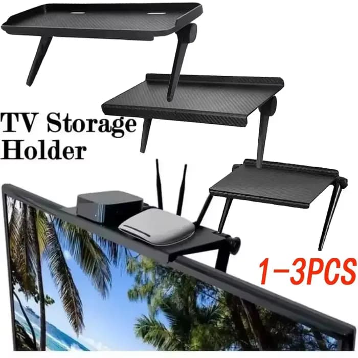 Étagère de rangement supérieure pour écran de télévision