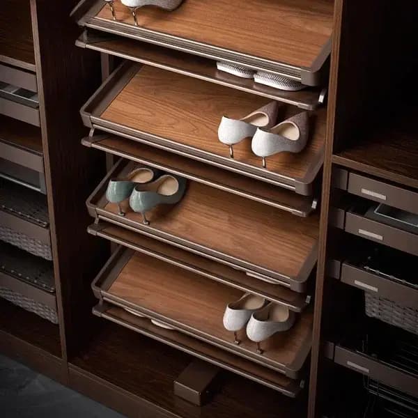 Armoire à chaussures en bois