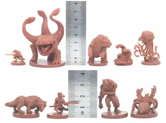 Miniatures de jeu de société TRPG