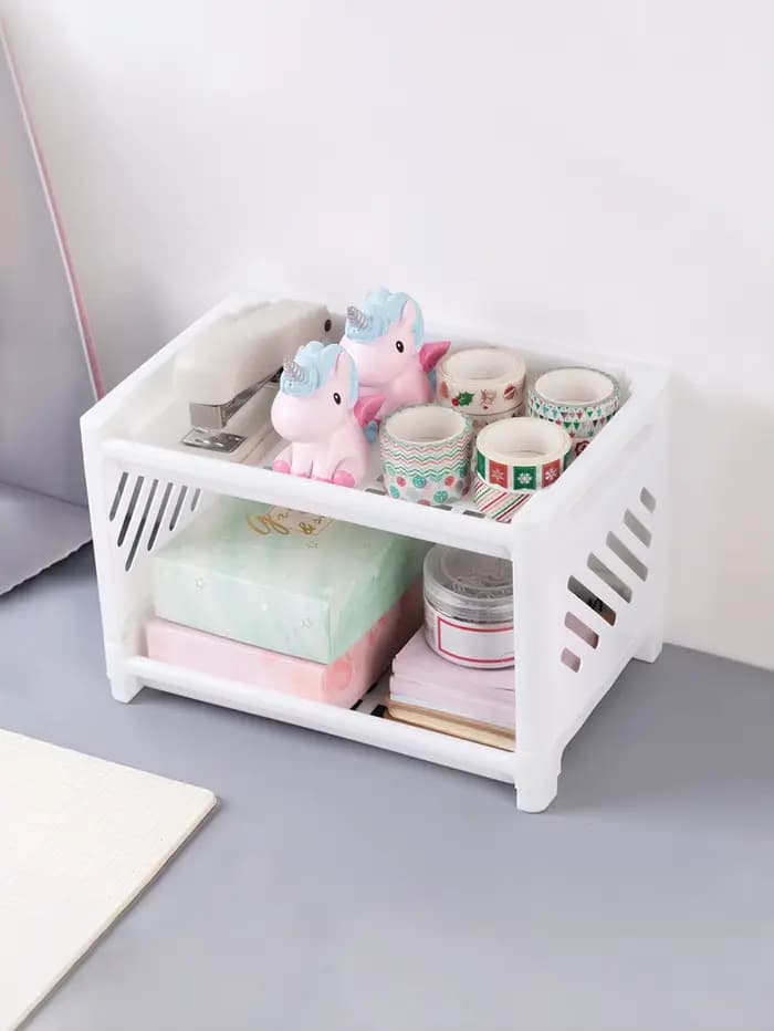 Étagères de rangement de bureau à Double/Triple couche