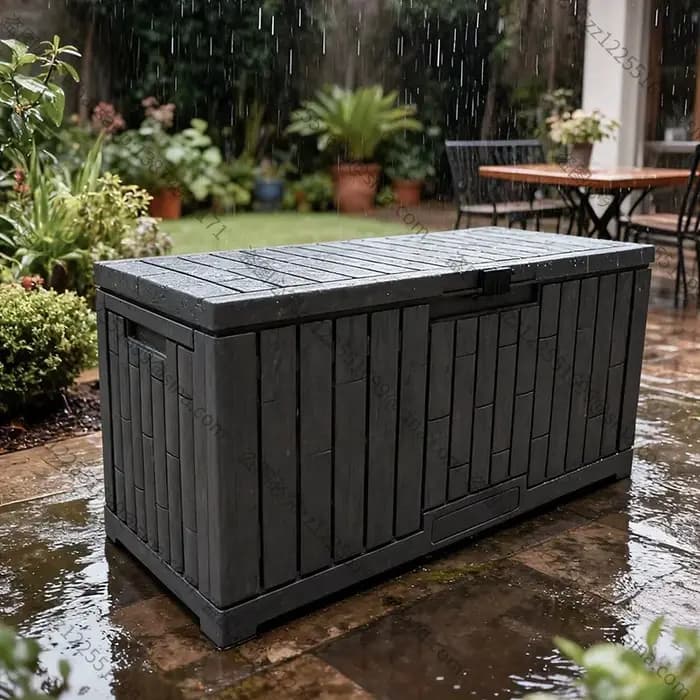Boîte de rangement extérieure pour jardin