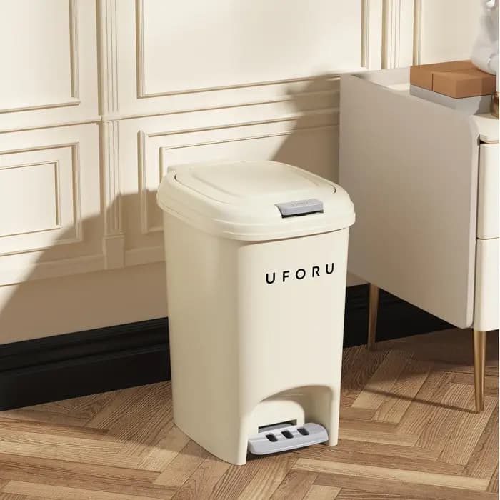 UFORU 10L bacs de rangement de déchets de luxe de grande capacité pour salon cuisine et salle de bai