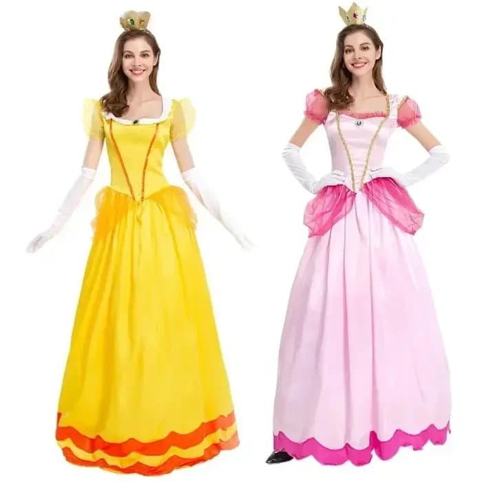 Robe de Princesse Rose pour Femme
