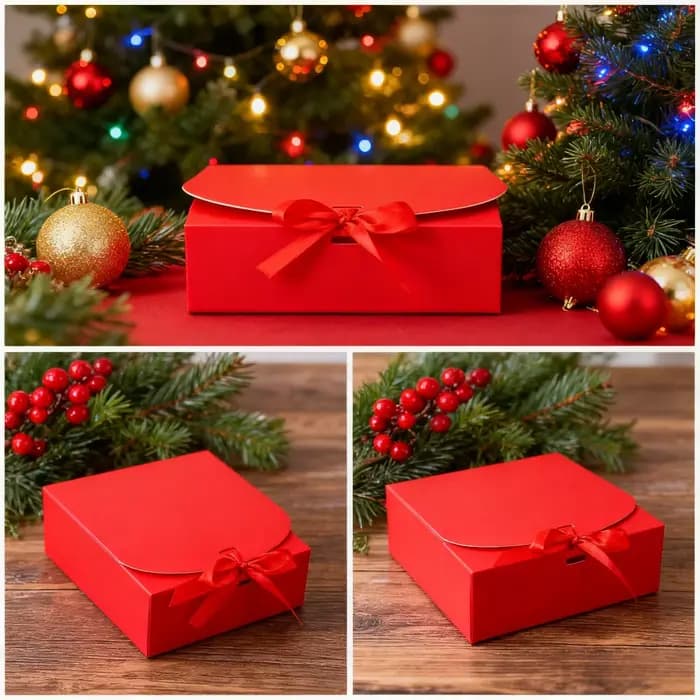 Coffret cadeau de noël