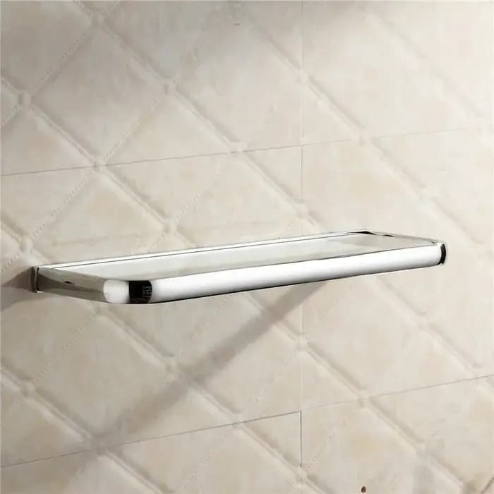 Vidric – étagère en verre chromé pour salle de bain
