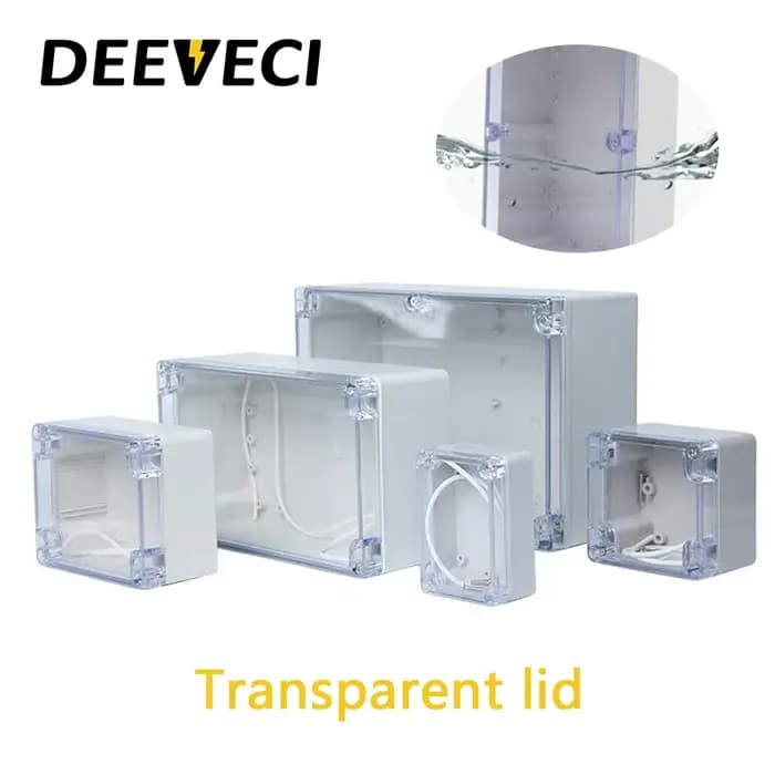 Boîtier extérieur étanche Transparent