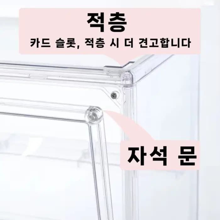 Boîte d'affichage transparente pour les doigts