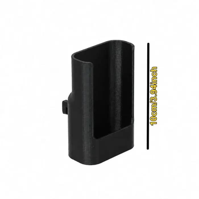 Boîte de rangement pour télécommandes compatible avec le support mural Skadis Pegboard, organiseur de télécommandes TV et climatisation
