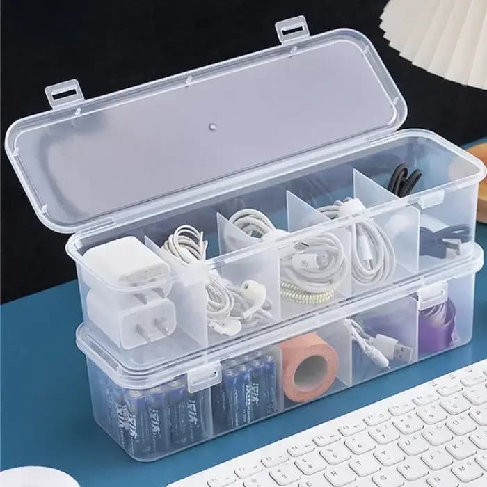 Organisateur de câbles de données Transparent