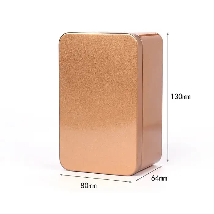 Boîtes de rangement en métal pour accessoires de bijoux