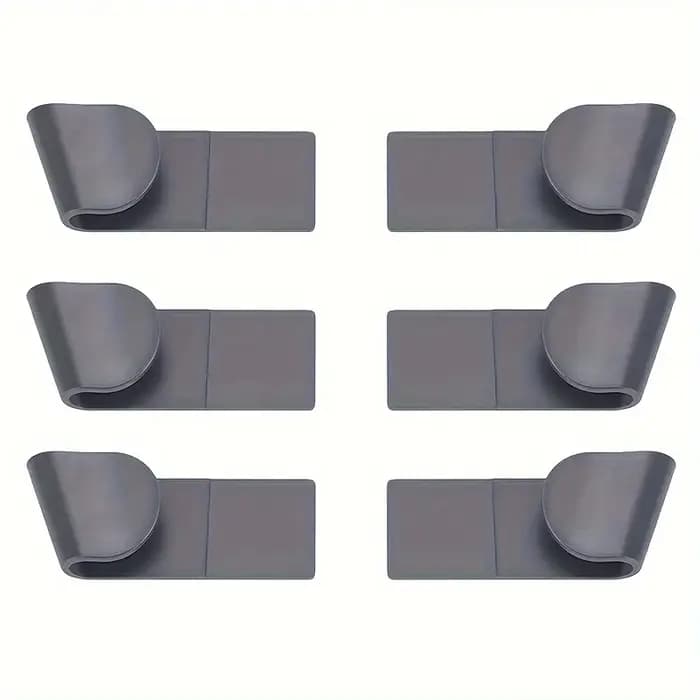 3 ensembles de supports muraux pour couvercles de casseroles en plastique, support de rangement de c