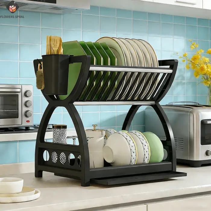 Étagère de rangement pour ustensiles de cuisine