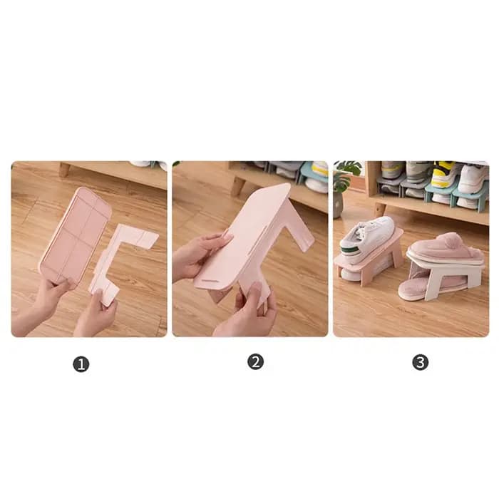 Organisateur de chaussures pliable