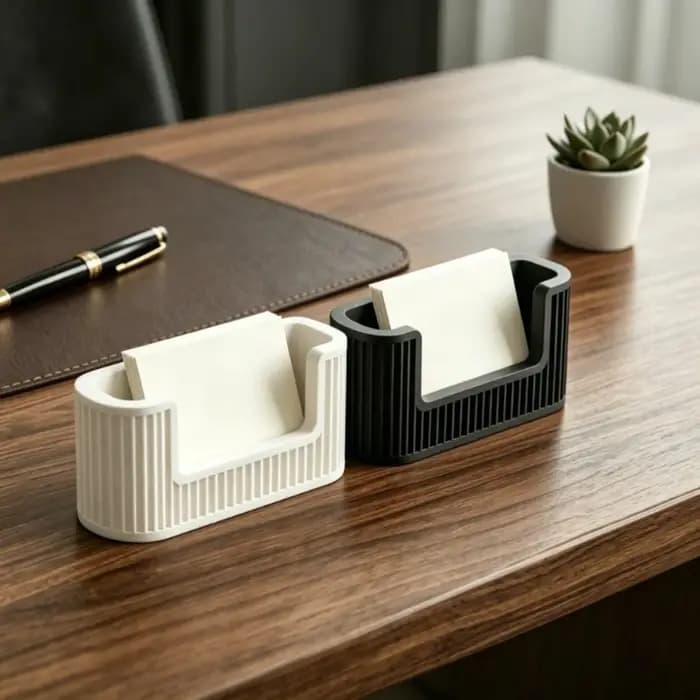 Porte-cartes de visite et boîte de rangement de bureau, idéal pour la réception de bureau, convient comme cadeau