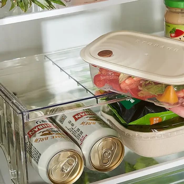 Étagère de réfrigérateur extensible et détachable