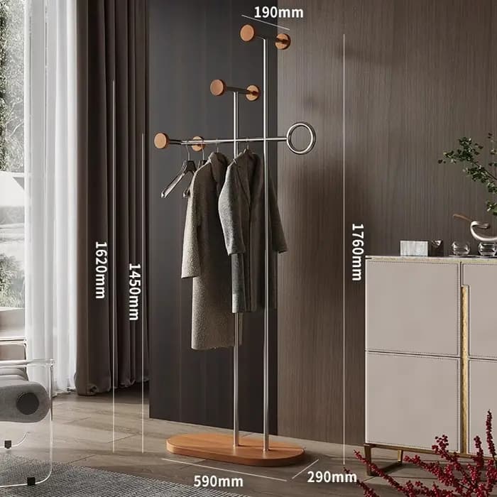 Porte-vêtements Design Vintage hôtel gain De place parapluie debout