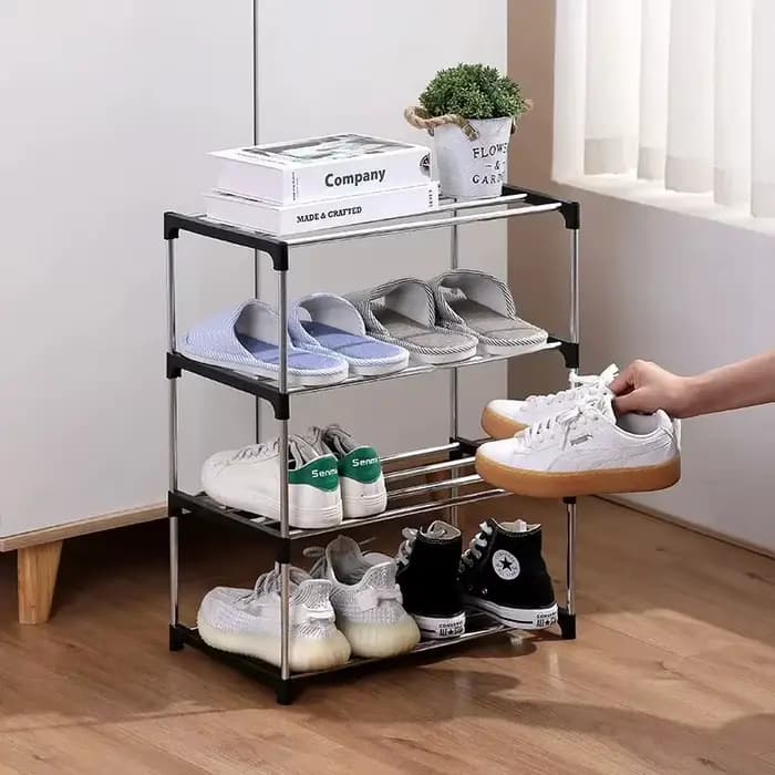 Étagère à chaussures à 3/4/5 niveaux – Organisateur multi-niveaux autoportant pour économiser de l'espace