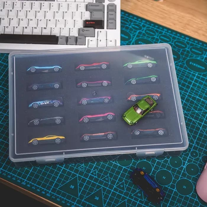 Boîte de rangement pour modèle de voiture