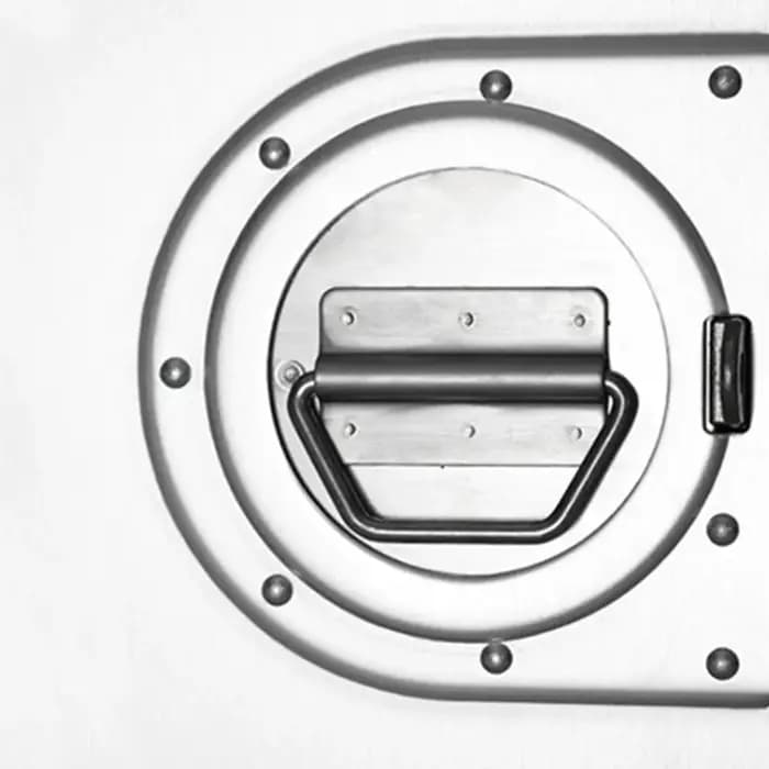 Boîte en aluminium d'aviation JayCreer avec 3 tiroirs