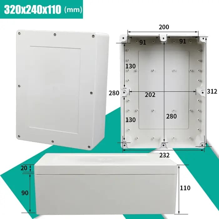 Boîte de Jonction Électrique pour l'Extérieur