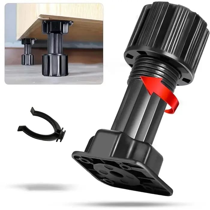 Pieds de meuble réglables en hauteur