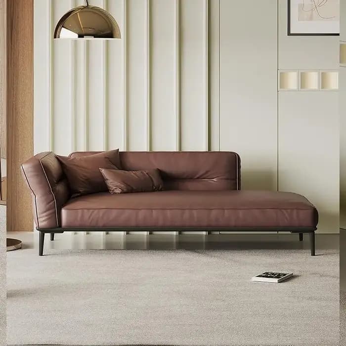 Banc de rangement nordique pour chambre à coucher