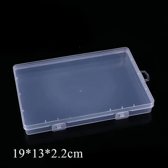 Boîte de Rangement Rectangulaire Translucide Durable
