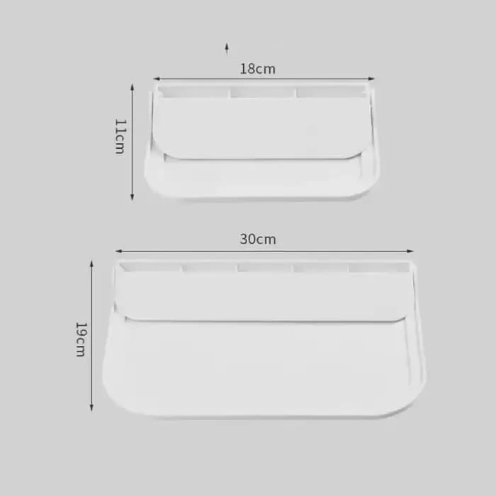 Étagère murale pliable sans poinçon