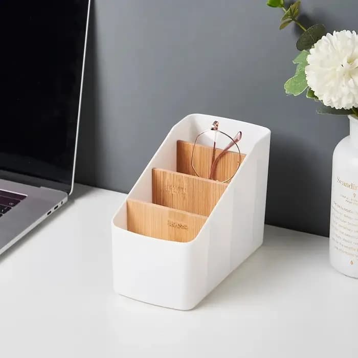 Boîte de rangement trapézoïdale de bureau