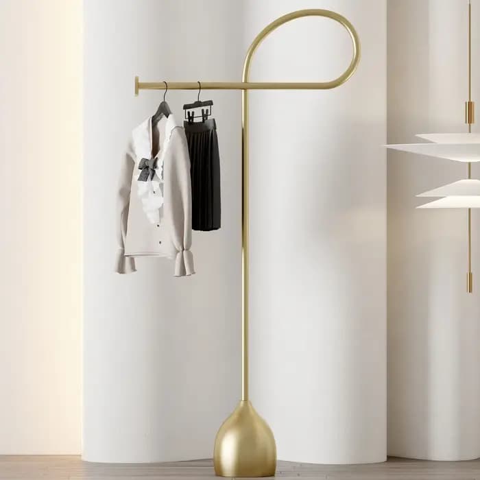 Porte-manteau sur pied Simple, cintre de sol pour Hall d'entrée, rangement de chambre à coucher, sup