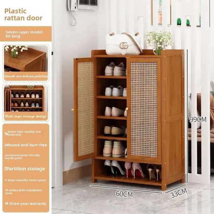 Armoire à chaussures multicouche de grande capacité