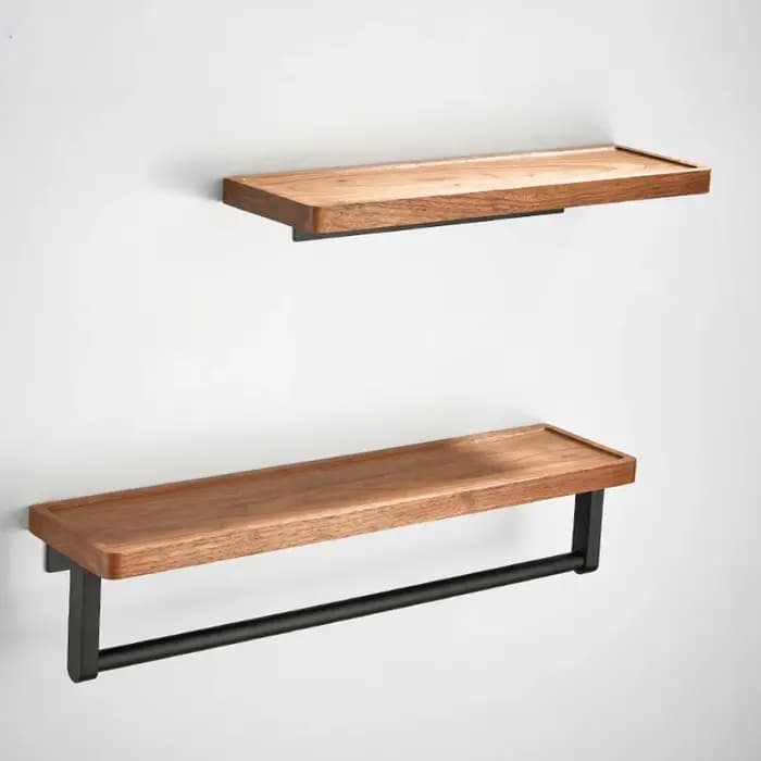 HOBrochure-Étagère de Rangement Murale en Bois