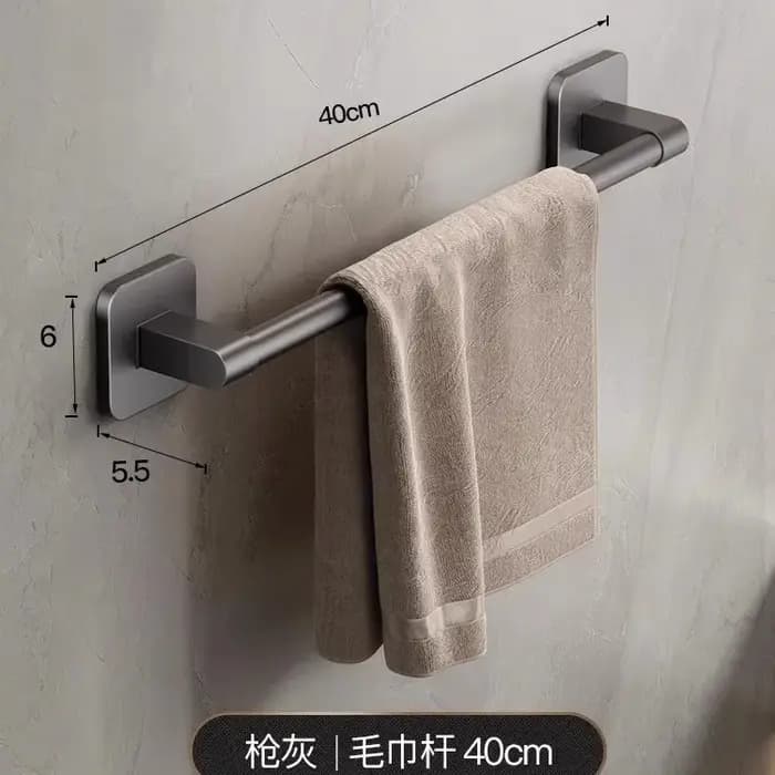 Porte-serviettes espace moderne en aluminium