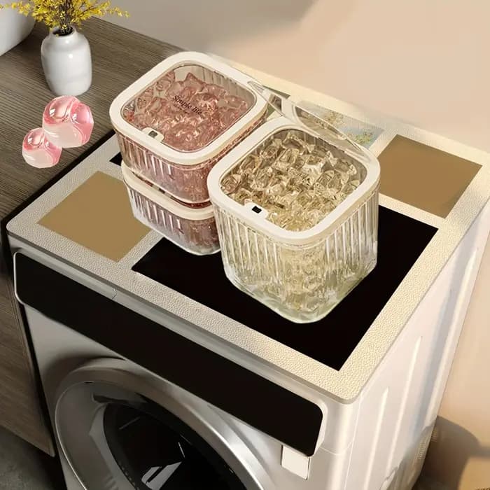 Pot de rangement multifonctionnel de dosette de linge de type presse de grande capacité